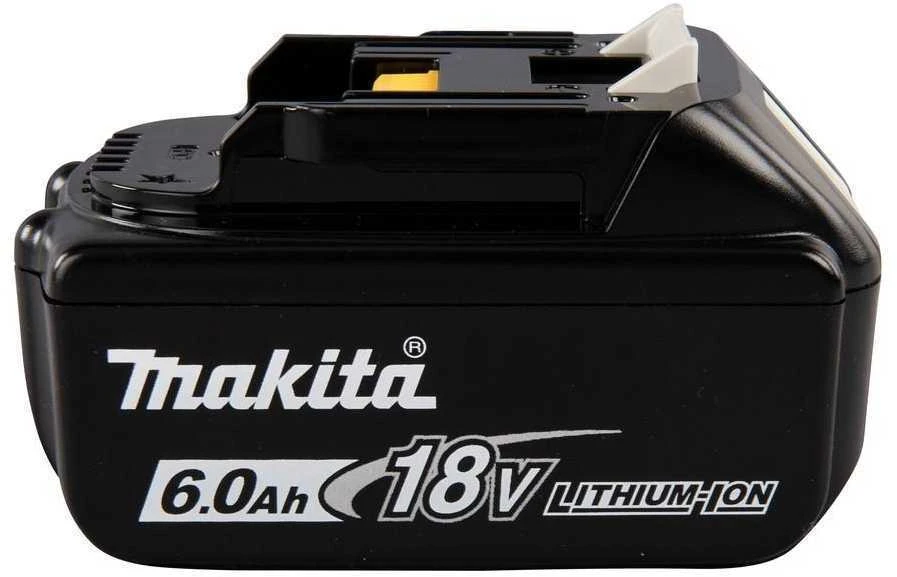 Makita Akumuliatorius BL1860B 18 V, 6.0 Ah; slide tipo Li-ion