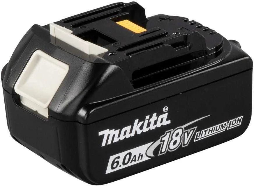 Makita Akumuliatorius BL1860B 18 V, 6.0 Ah; slide tipo Li-ion