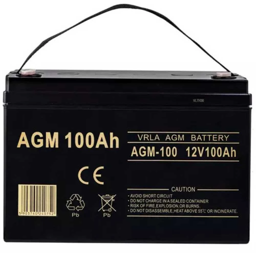 Volt Iso Trade AGM baterija 12V 100AH