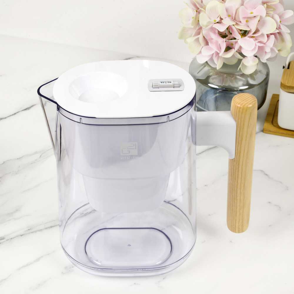 Ąsotis su vandens filtru G21, 60022500, 2,5 L, Baltas