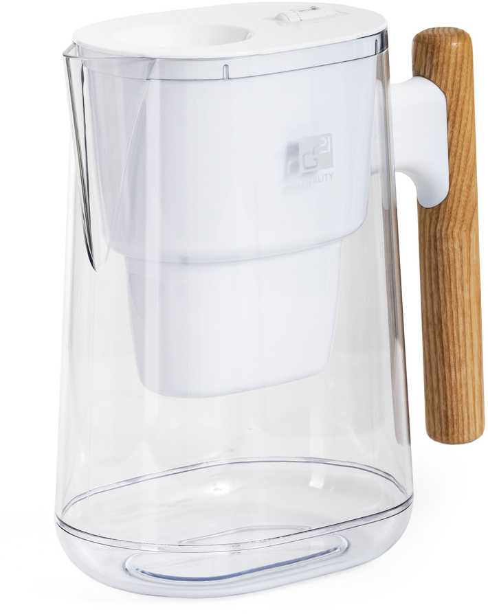 Ąsotis su vandens filtru G21, 60022500, 2,5 L, Baltas