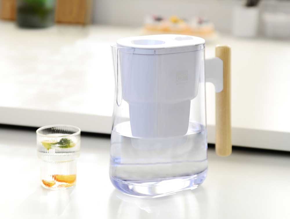 Ąsotis su vandens filtru G21, 60022500, 2,5 L, Baltas