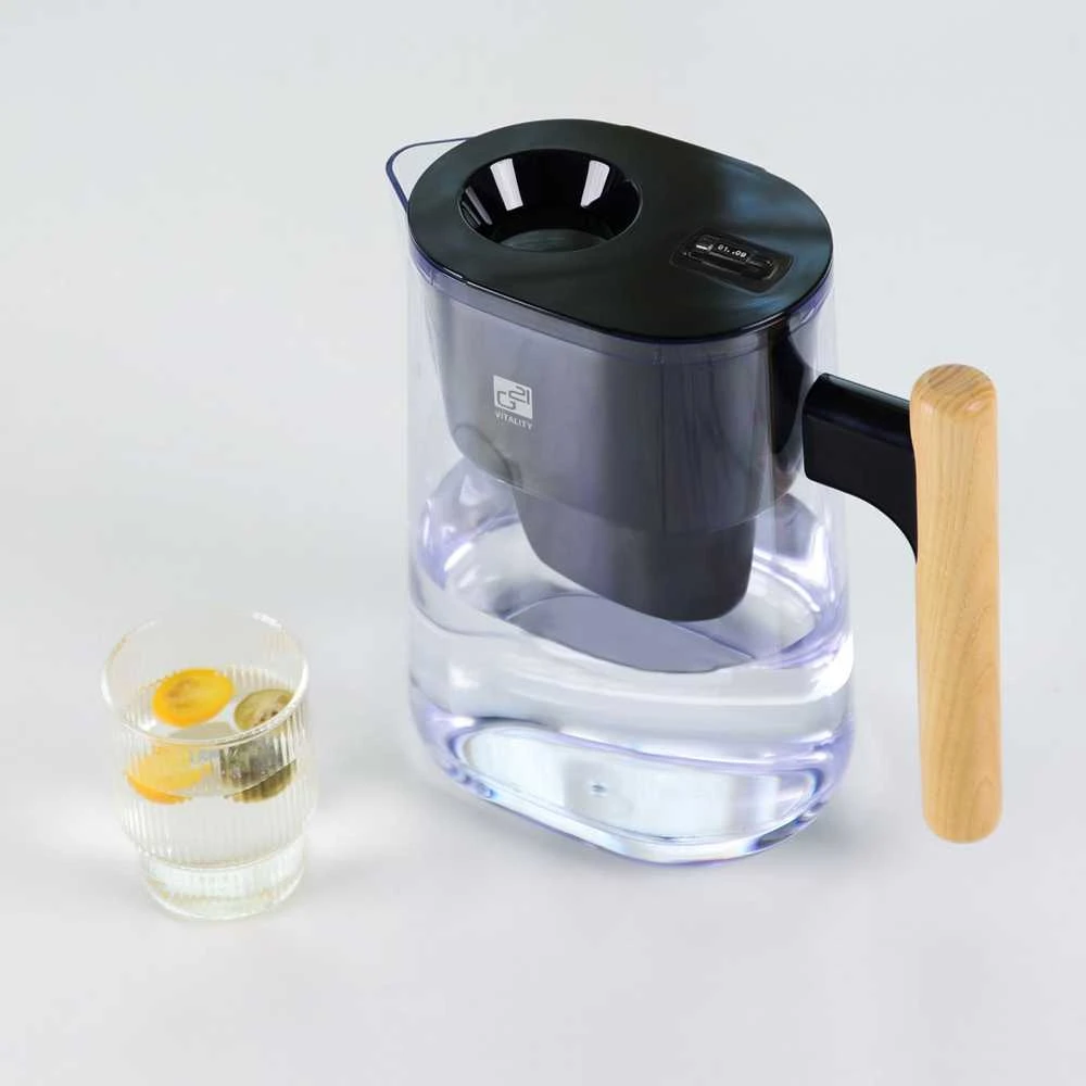 Ąsotis su vandens filtru G21, 60022501, 2,5 L, Juodas