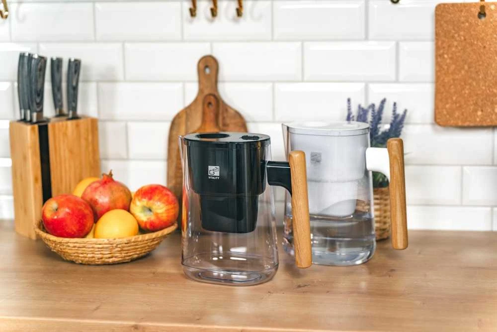 Ąsotis su vandens filtru G21, 60022501, 2,5 L, Juodas
