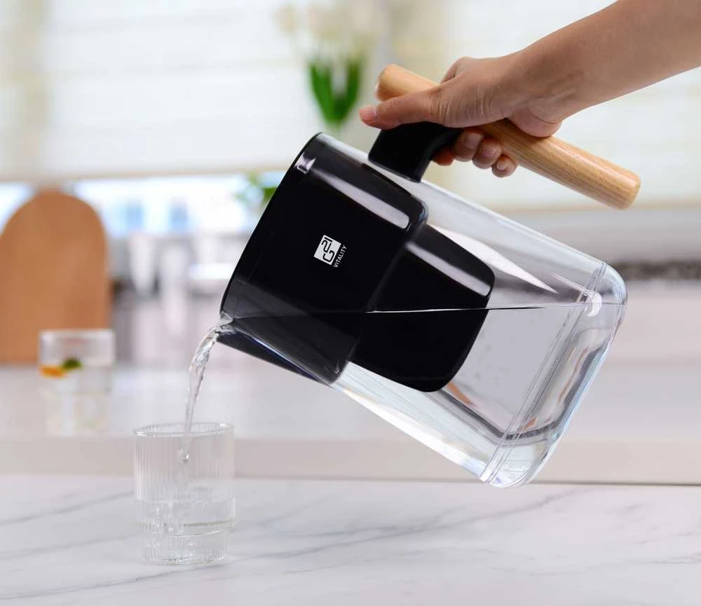 Ąsotis su vandens filtru G21, 60022501, 2,5 L, Juodas