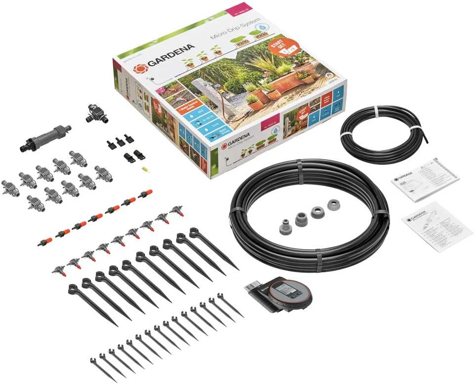 Gardena Automatinis pradinis rinkinys gėlių vazonams M