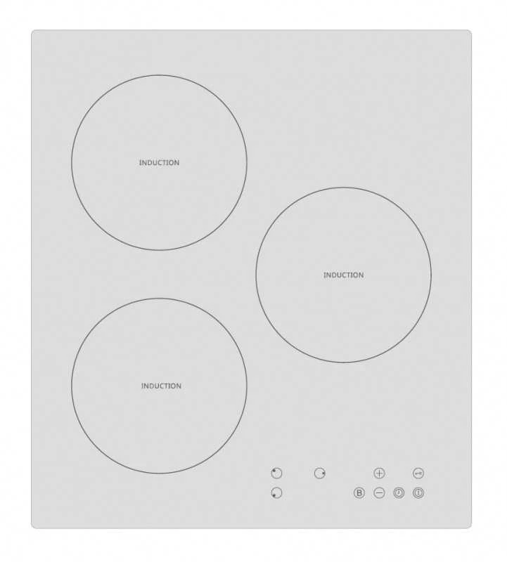 Balta įmontuojama indukcinė kaitlentė SCHLOSSER PI403T1WHITE