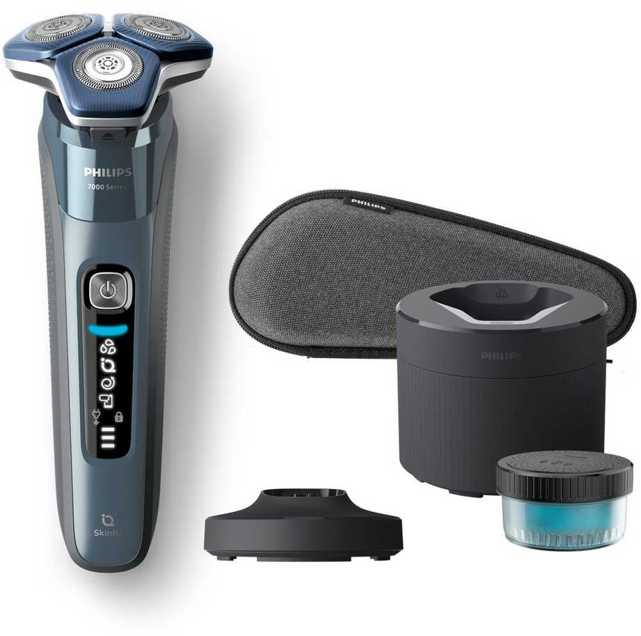 Philips Series 7000 Drėgnojo ir sausojo skutimo elektrinė barzdaskutė S7882/55