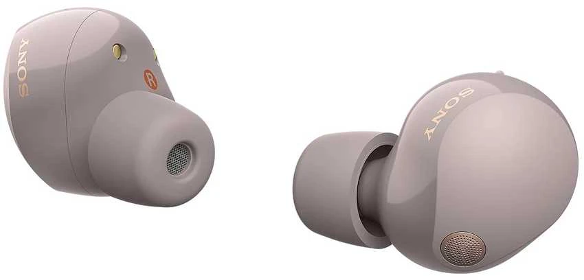 Sony WF-1000XM5 Earbuds Belaidės ausinės, ANC, belaidis įkrovimas, Rožinės spalvos