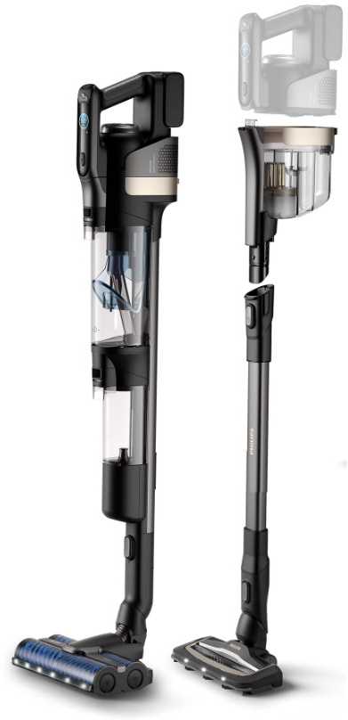 Philips XW9463/11 dulkių siurblys / elektrinė šluota du viename dulkių siurblys Baterija Dry&wet be maišelio