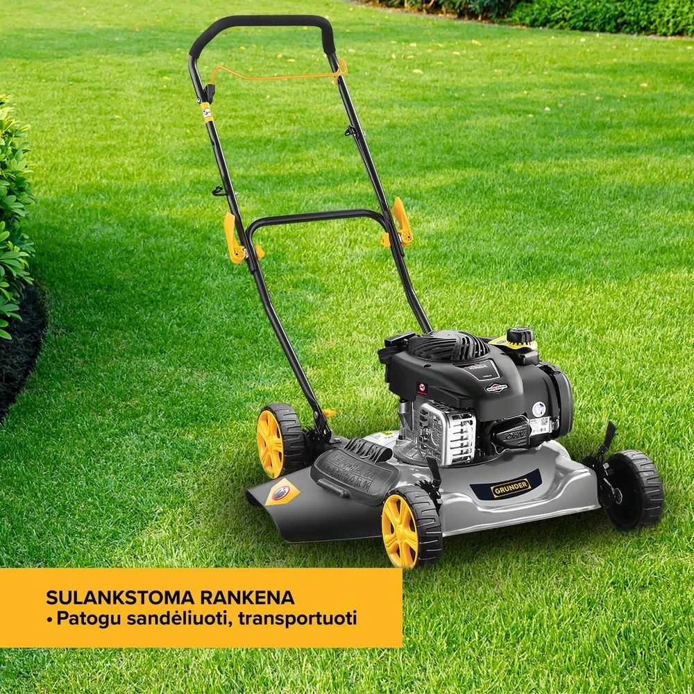 Benzininė vejapjovė Grunder M510I-1-BS450E, 50 cm