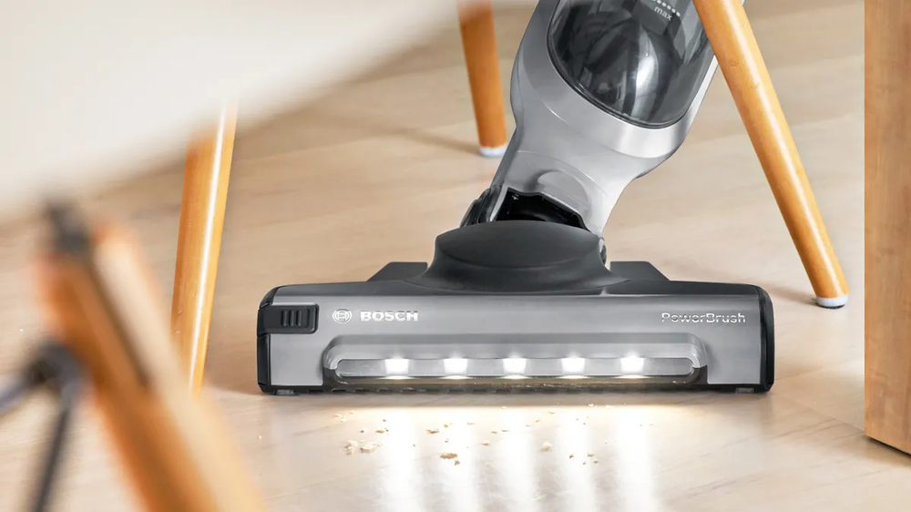 Bosch Įkraunamasis dulkių siurblys Flexxo Gen2 23Vmax, Sidabrinės spalvos (BCH3K2301)