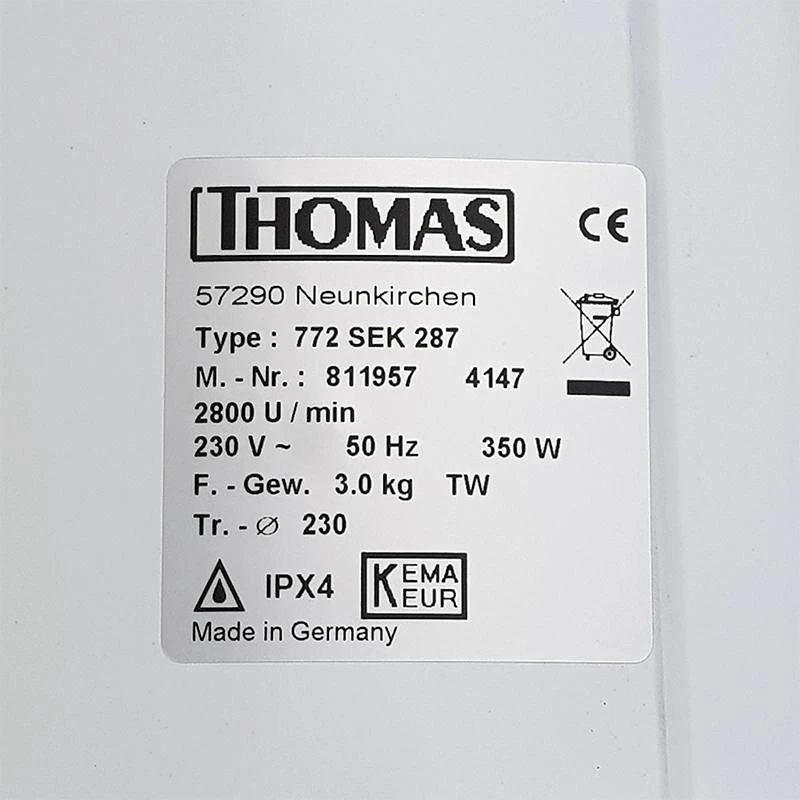 Centrifūga Thomas CENTRI 772 SEK 287