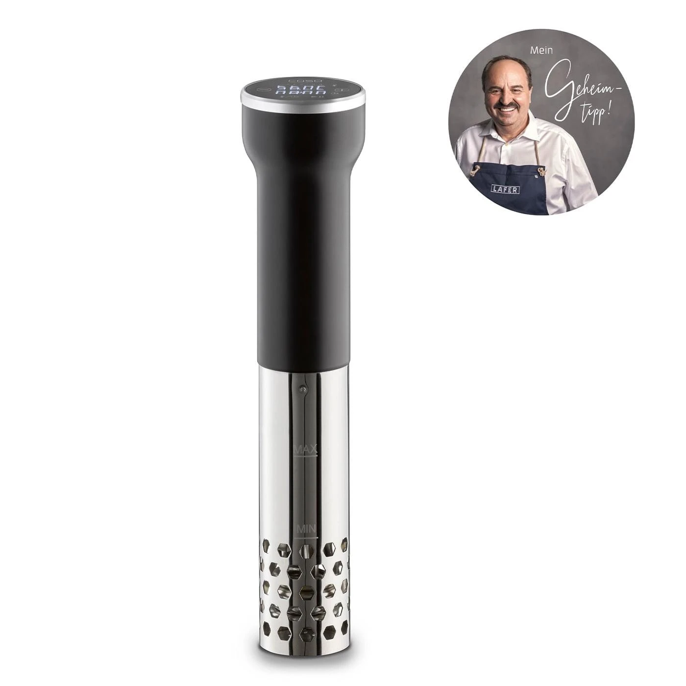 Caso | SV 400 | SousVide Stick | Power 1000 W | Juodas/Stainless Steel