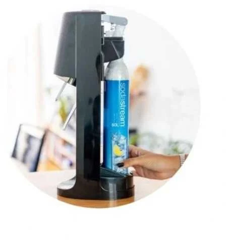 SodaStream prisukamas CO2 angliarūgštės cilindras, 60l, mėlynas