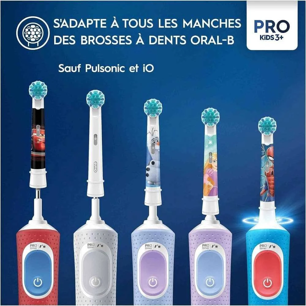 Oral-B pakaitinis dantų šepetėlis vaikams Spiderman 4U