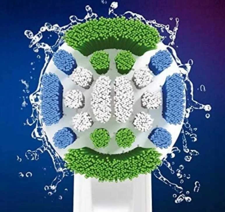 Oral-B | Replaceable dantų šepetėlio galvutės | Refill CleanMaximiser Precision Clean | Heads | Suaugusiems | Šepetėlių skaičius galvutės įeina 8 | Baltas