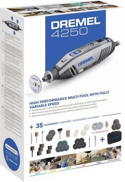 Dremel daugiafunkcinis įrankis 4250-35 su 35 priedais