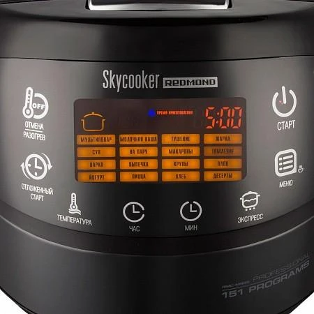 REDMOND SkyCooker M92S valdymo skydelis