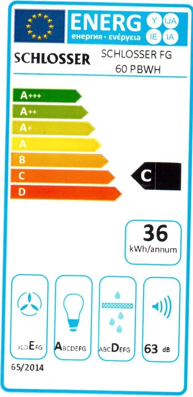 Įmontuojamas gartraukis Schlosser FG60PBWH aprašymas - Prekės nuotrauka