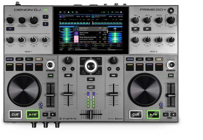 Denon Pro Dj DJ pultas Denon DJ Prime Go + DJPRIMEGO