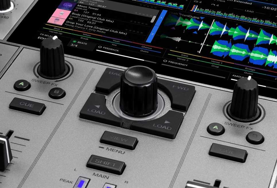 Denon Pro Dj DJ pultas Denon DJ Prime Go + DJPRIMEGO