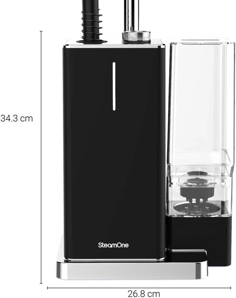 SteamOne George 2 garintuvas, juodas
