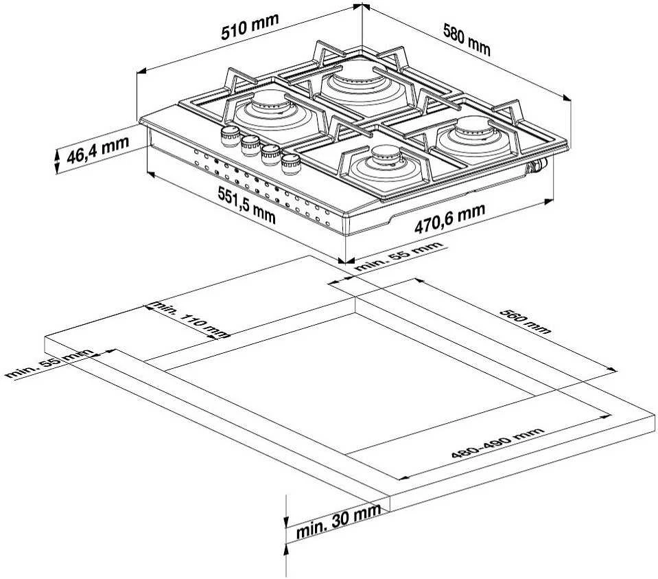 Kaitlentė BEKO HILG64225S
