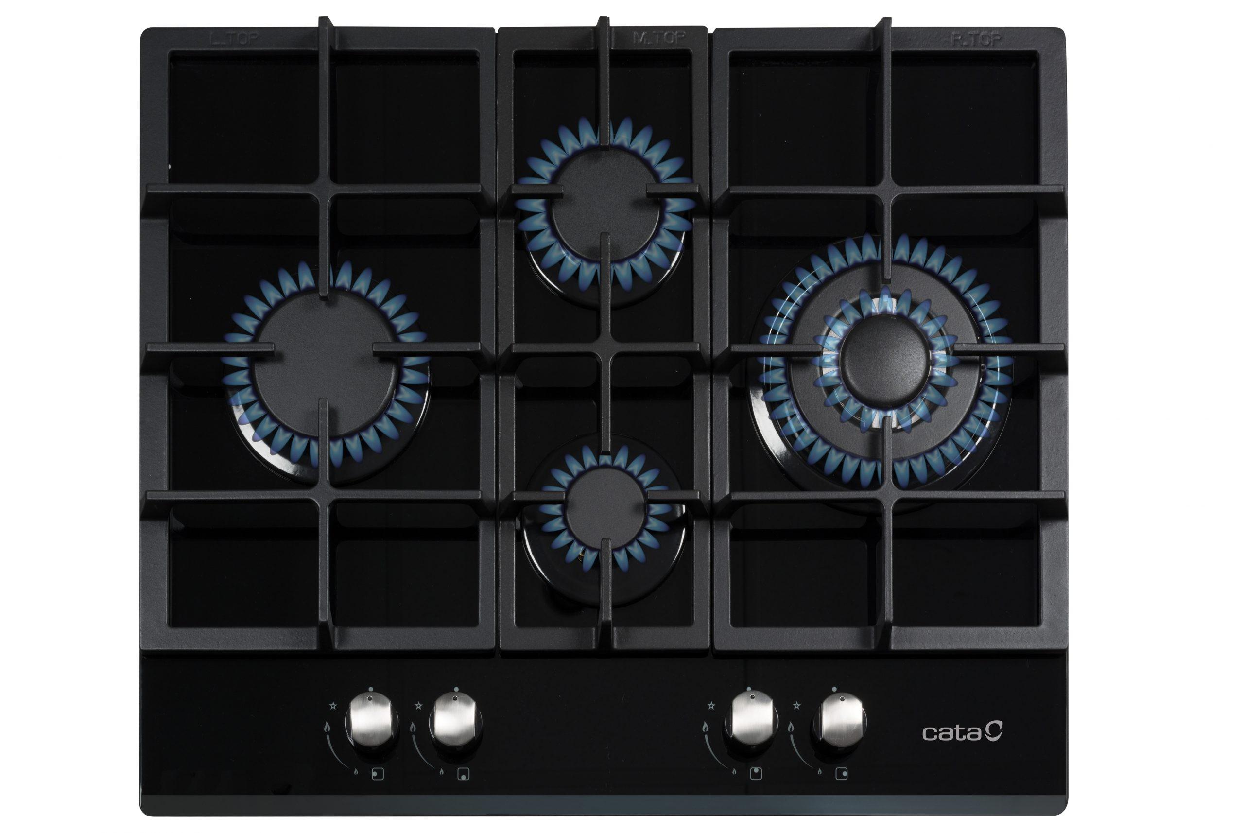 CATA Hob LCI 6031 B Dujinė kaitlentė, degiklių/kaitvietių skaičius 4, Juoda