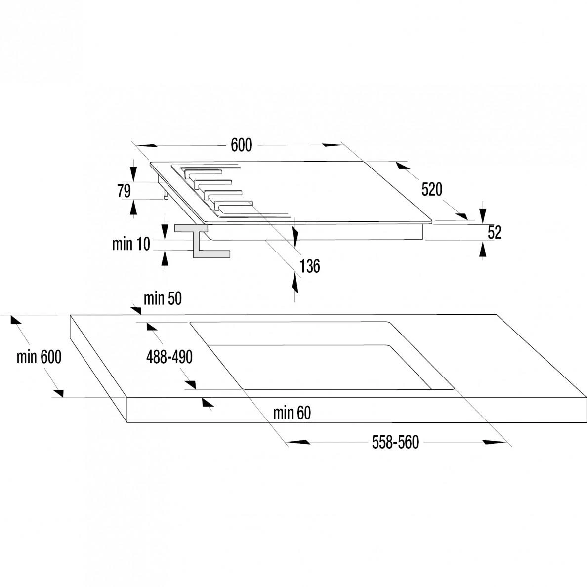 Kaitlentė Gorenje GT641KB
