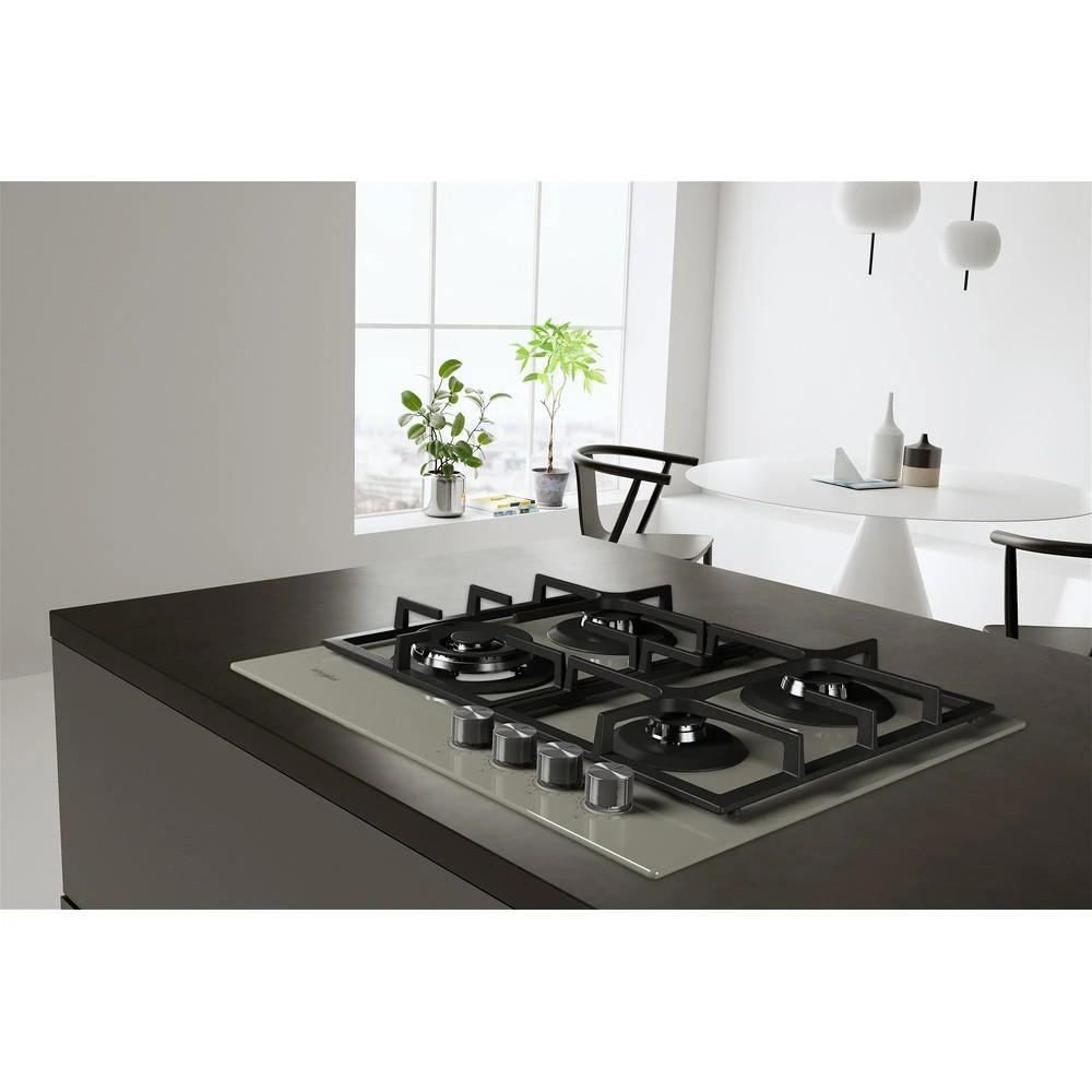 WHIRLPOOL Dujinė kaitlentė AKTL 629/S 60 cm Sidabrinis Dawn