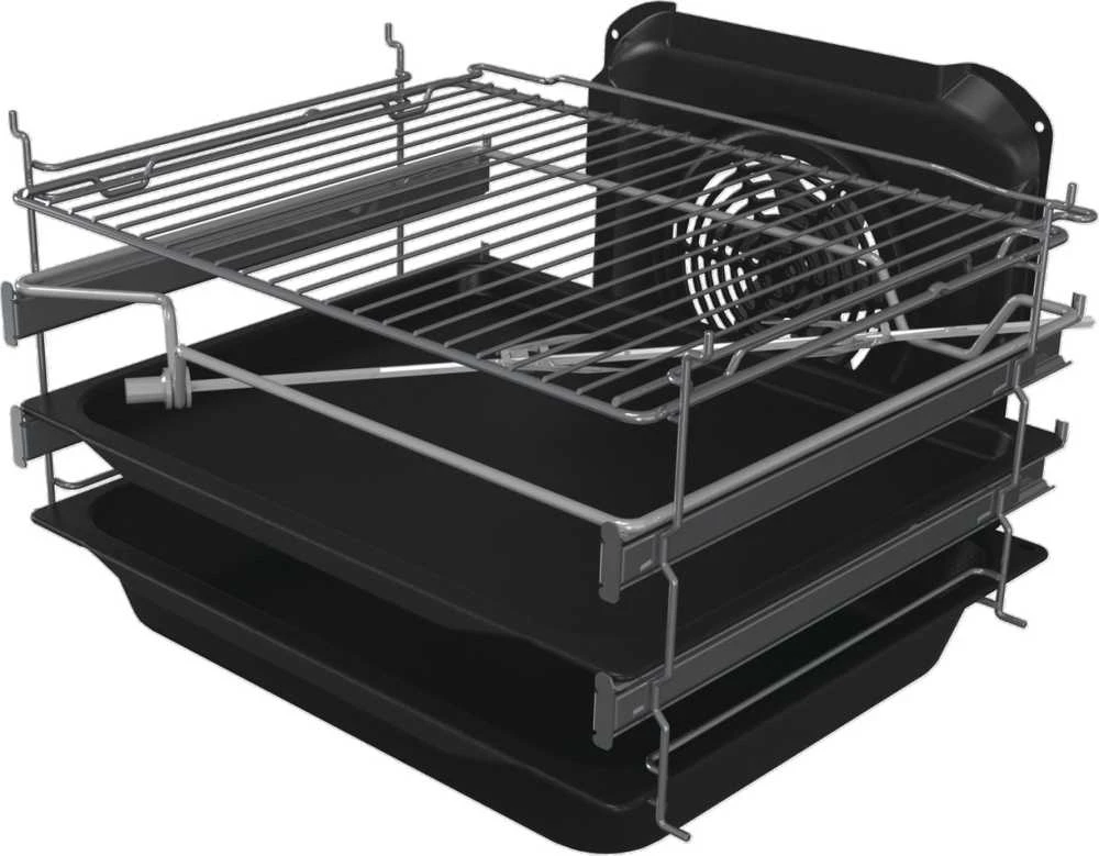 Gorenje GKS5C71XF Freestanding cooker with orkaitė Sidabrinis