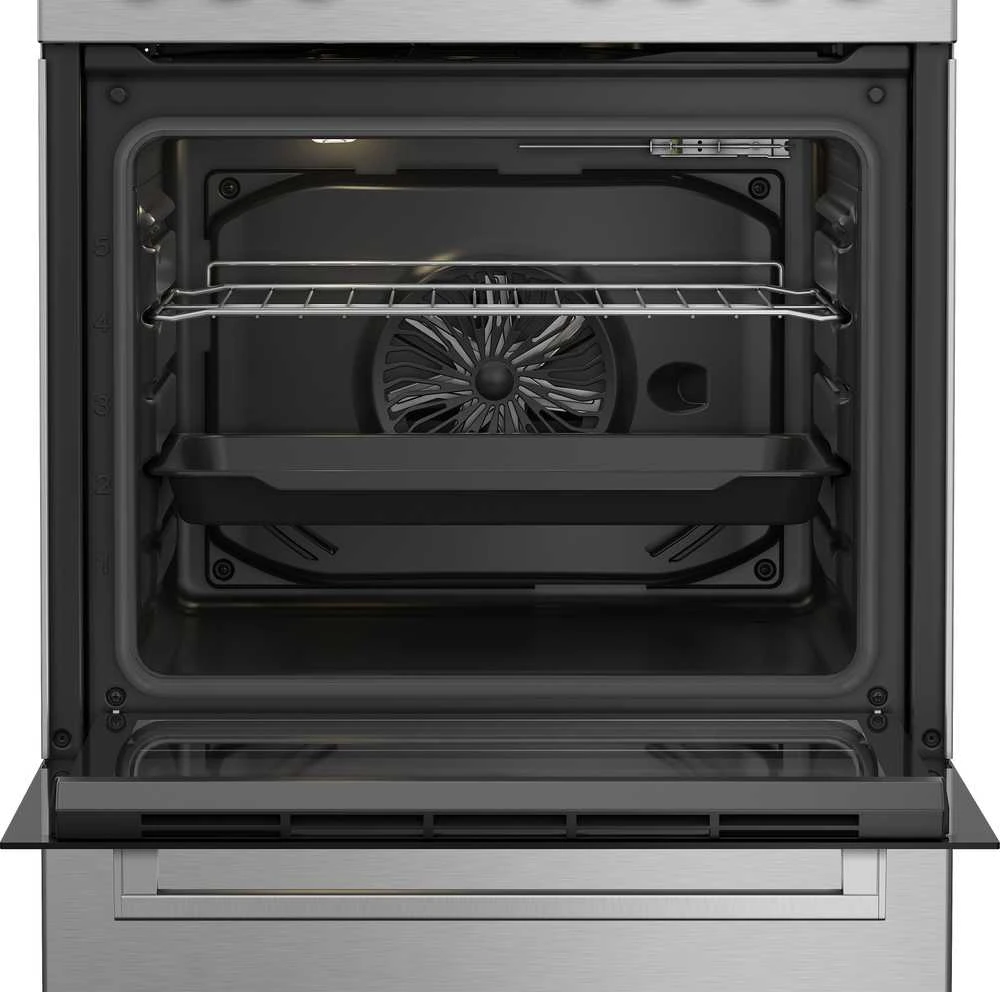 Dujinė viryklė su elektrine orkaite Beko FBE6330GXDSN
