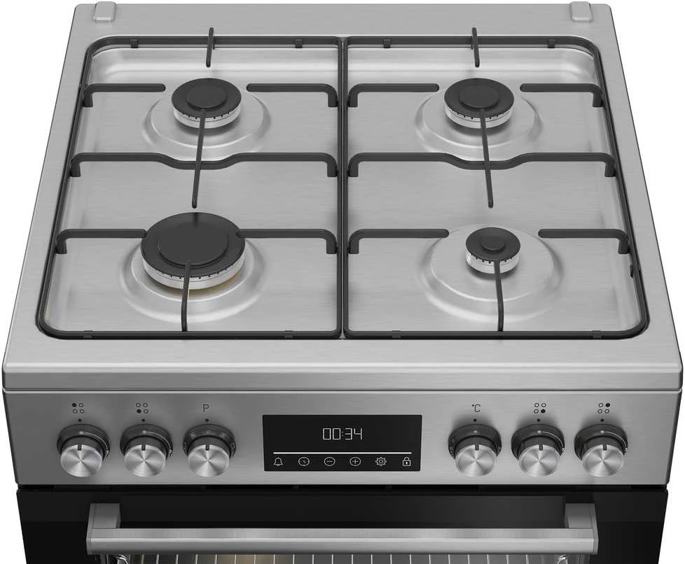 Dujinė viryklė su elektrine orkaite Beko FBE6330GXDSN