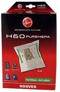 Dulkių siurblio maišelis Hoover H60 (4vnt.)