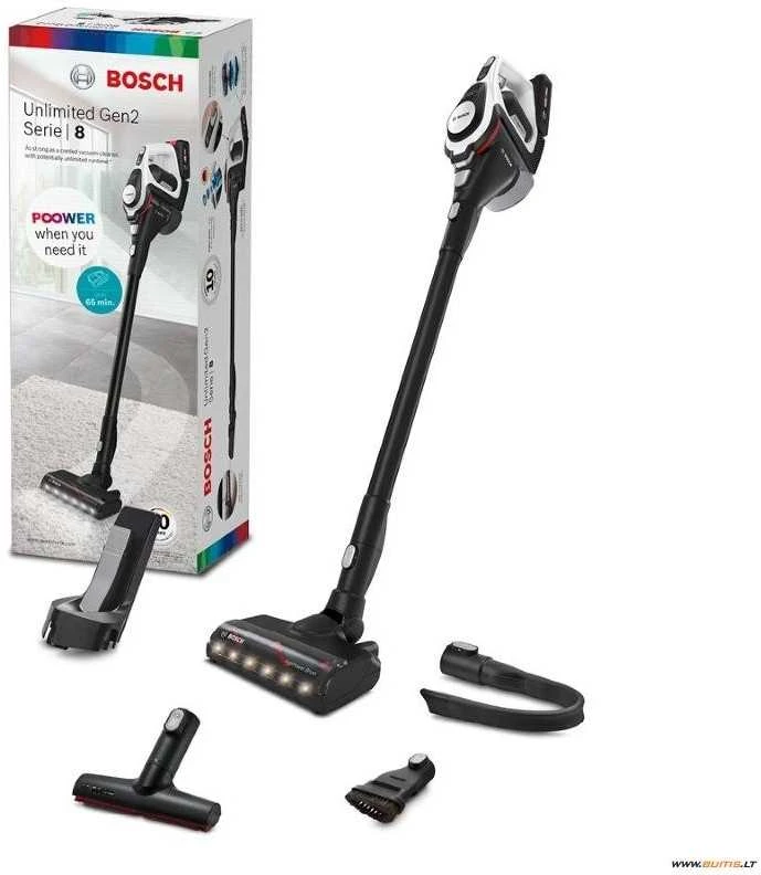 Įkraunamas dulkių siurblys Bosch ‎BBS8214 Serija 8