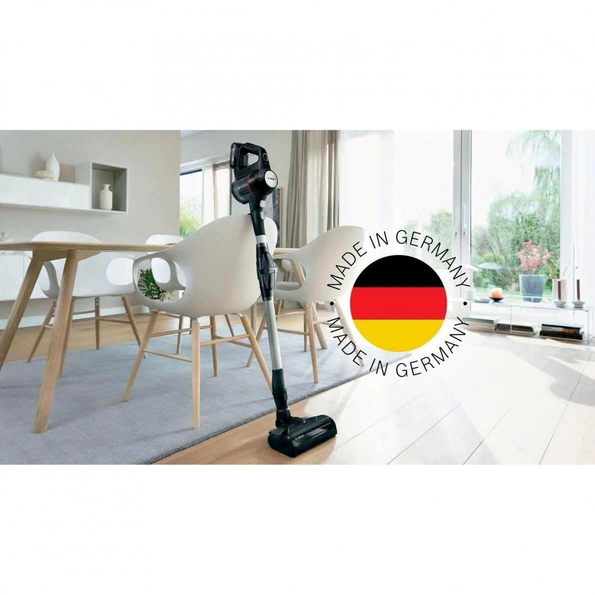Bosch BCS711EXT Įkraunamasis dulkių siurblys Unlimited 7, Juodas