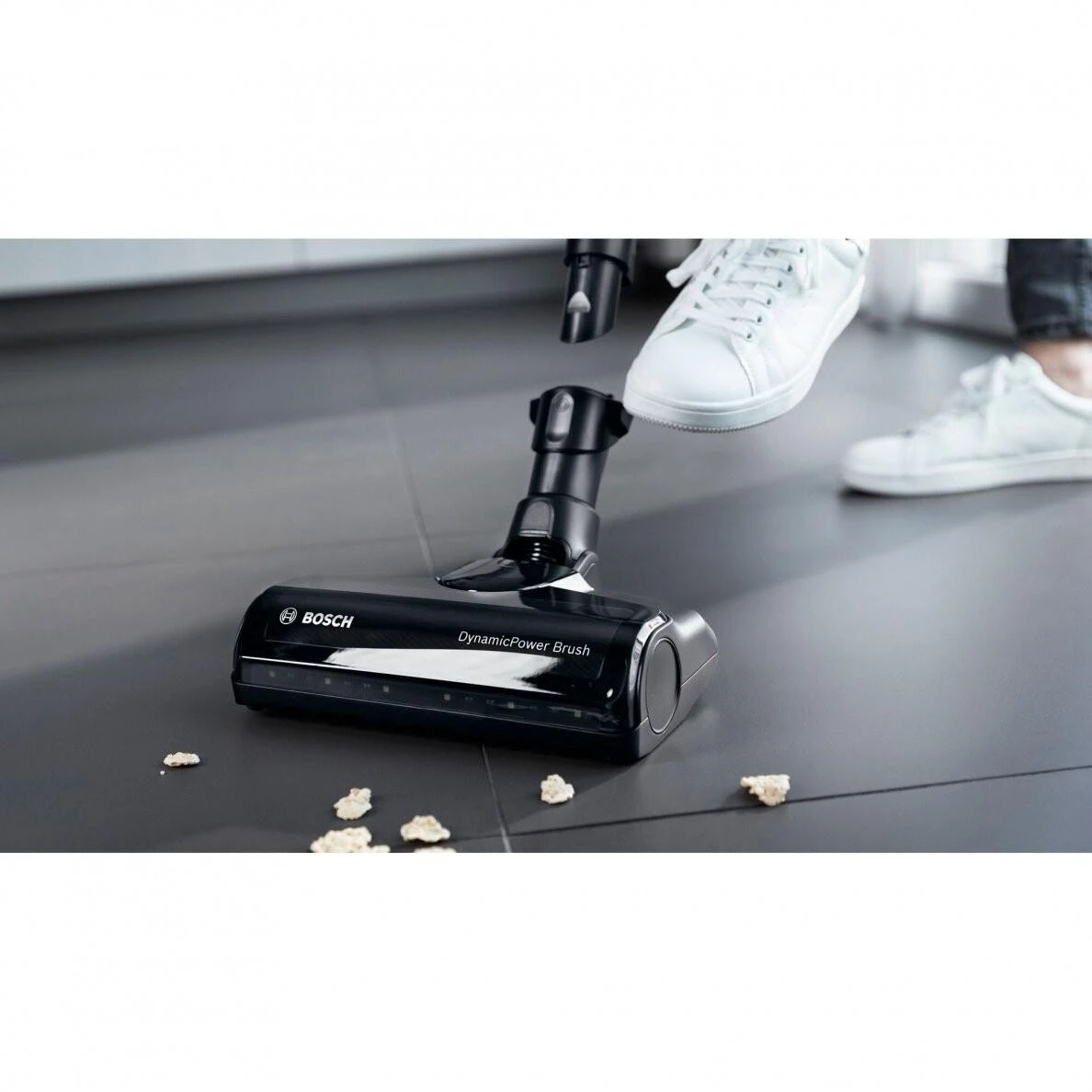 Bosch BCS711EXT Įkraunamasis dulkių siurblys Unlimited 7, Juodas