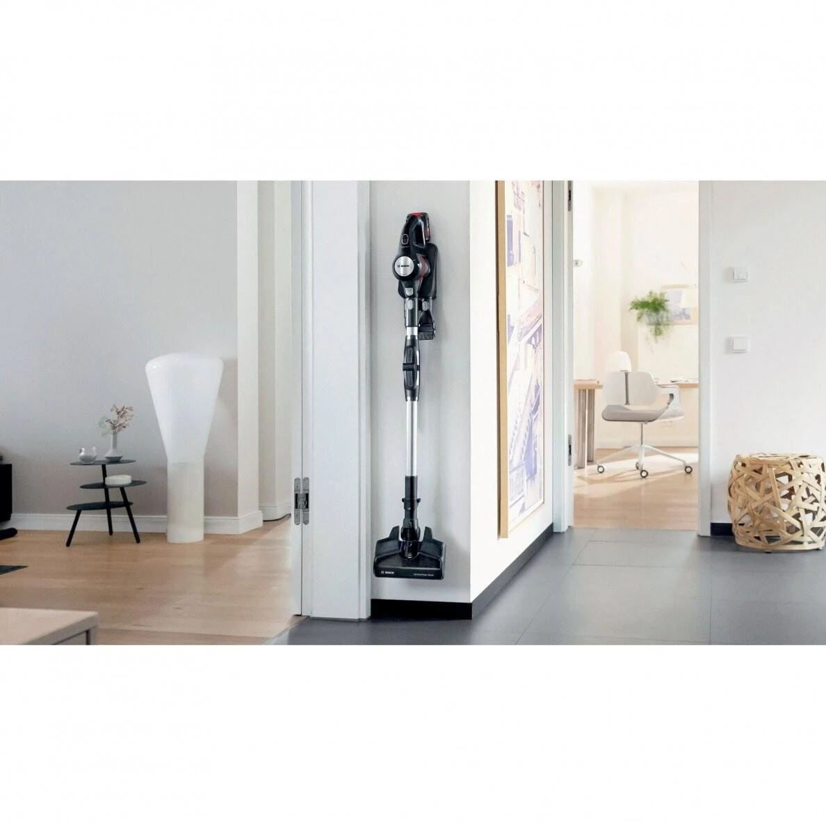 Bosch BCS711EXT Įkraunamasis dulkių siurblys Unlimited 7, Juodas