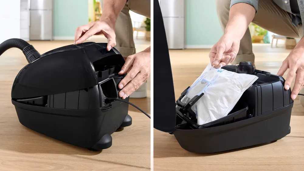 Bosch BGB38BA1 Serija 4, Dulkių siurblys su maišeliu, Juoda