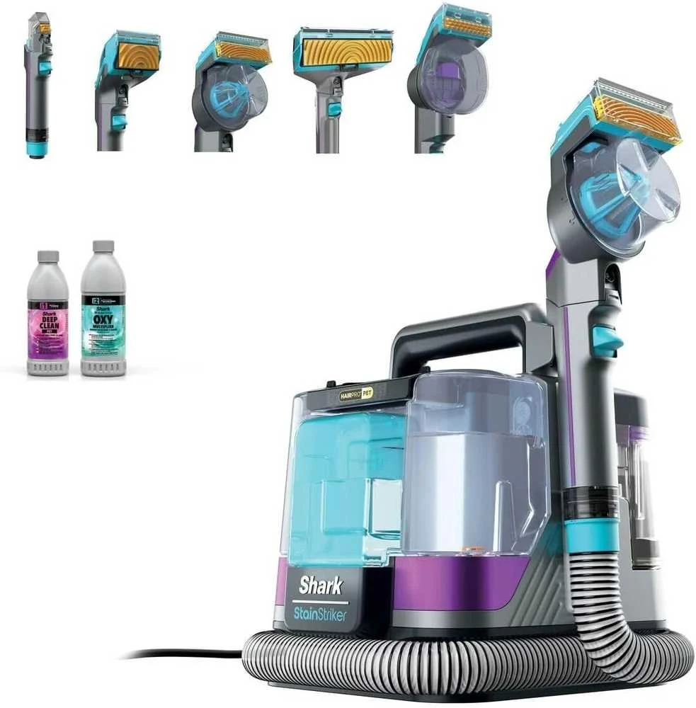 Dulkių siurblys Shark StainStriker HairPro PX250EUT sidabrinė