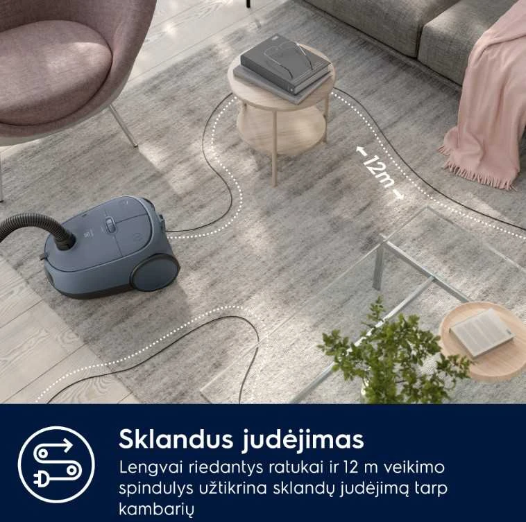 Dulkių siurblys Electrolux EB61C4DB