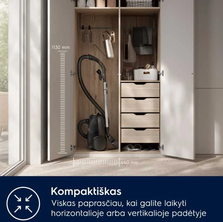 Dulkių siurblys Electrolux EB61C4DB