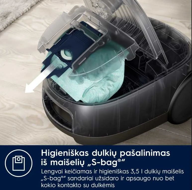Dulkių siurblys Electrolux EB61H6SW