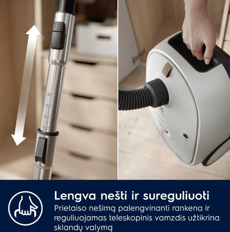 Dulkių siurblys Electrolux EB61H6SW