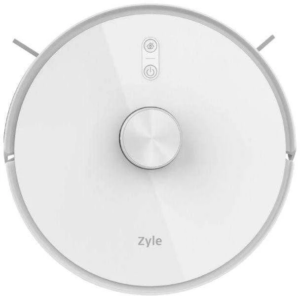 Dulkių siurblys - robotas Zyle ZY520RVW su dulkių išpylimo stotele, Baltas