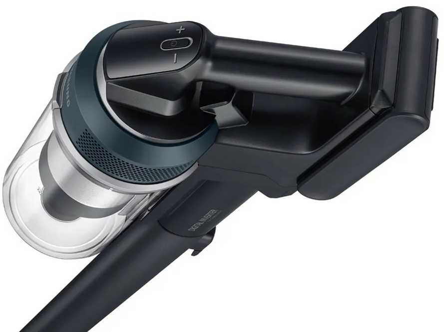 Dulkių Siurblys - Samsung VS20C852FTB Be Maišo 60min Veikimo Laikas 0.8L Šiukšlių Talpa Juodas, Mėlynas