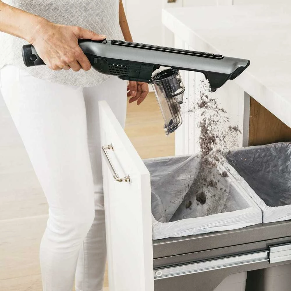 "Shark WandVac System": belaidis rankinis ir stacionarus dulkių siurblys "2-in-1" su technologija "Anti Hair Wrap" [vienas akumuliatorius] WV361EU