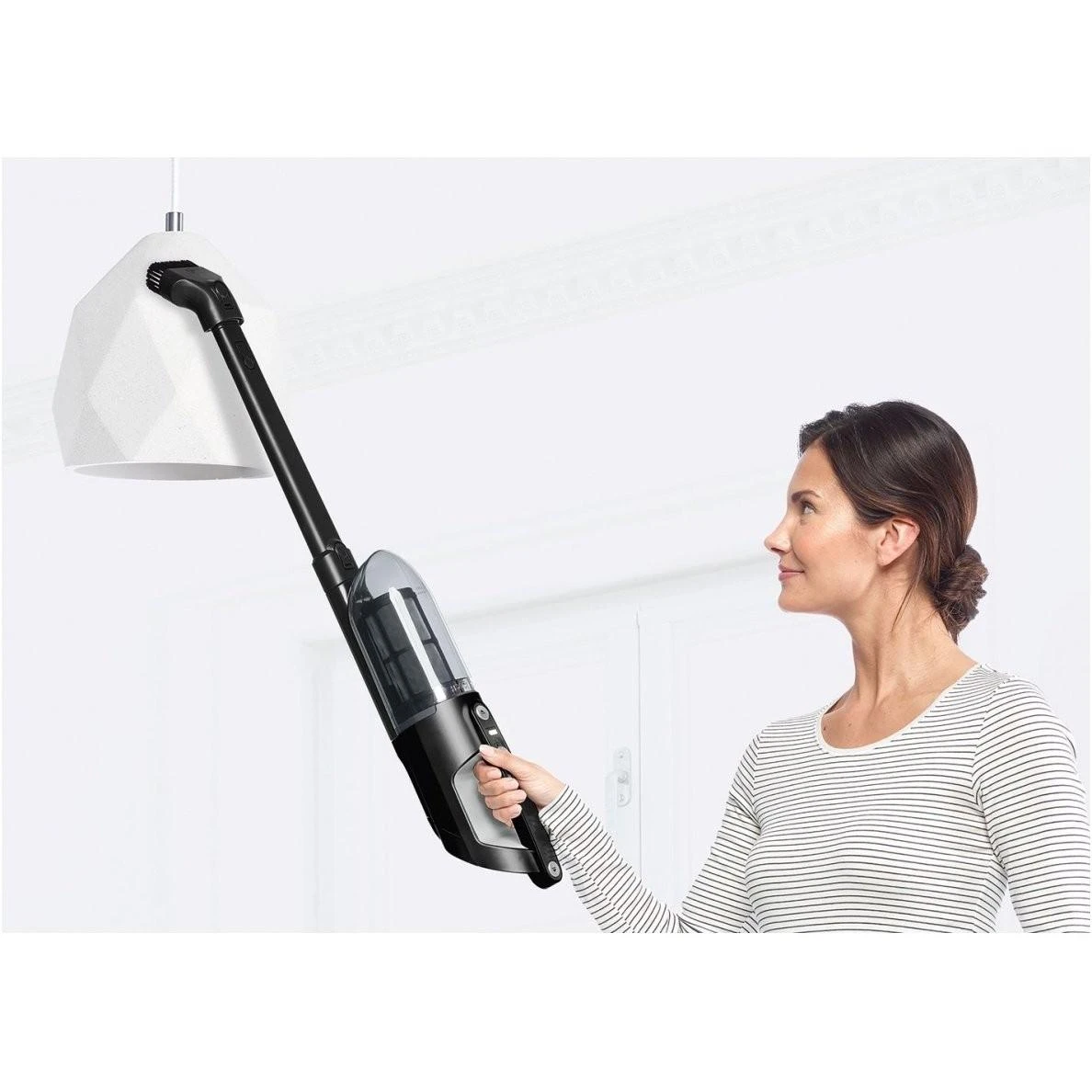 Bosch Talentone Development Serija 4, Įkraunamasis dulkių siurblys, Flexxo 21.6V, Juoda BBH32101