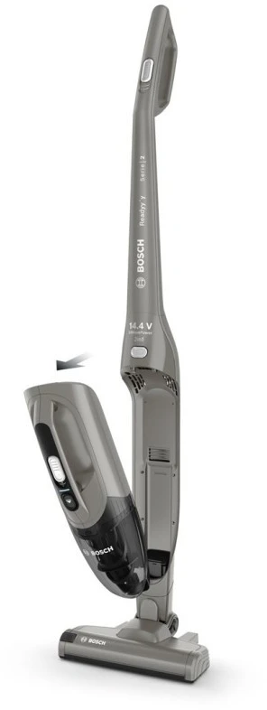 Bosch BBHF214G Serija 2, Įkraunamasis dulkių siurblys, Readyy'y 14.4V, Grafito